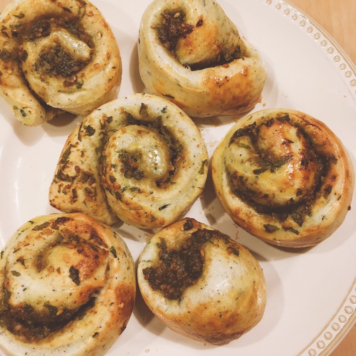 *PanasonicHB*ロール大葉味噌パン